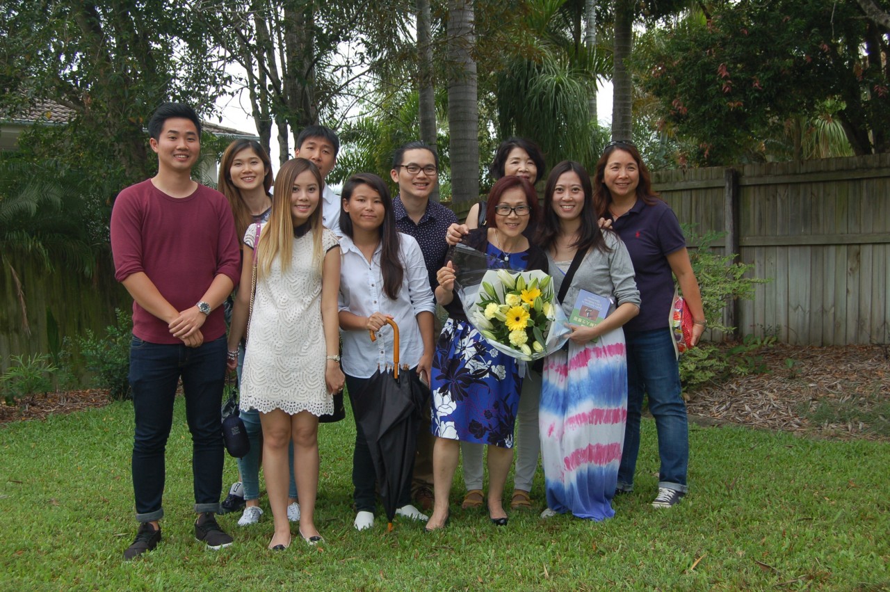 Edith family & friends